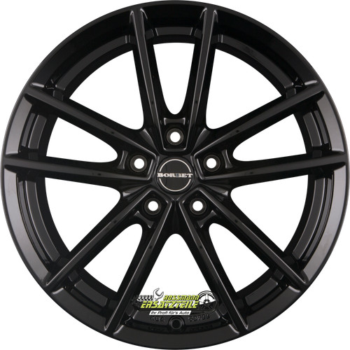 Borbet black glossy 8x20 - w,